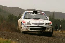 Stephen Petch Malcolm Wilson 2008