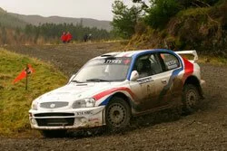 Steve Petch Malcolm Wilson 2008