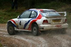 Steve Petch Malton Forest Stages Rally 2008